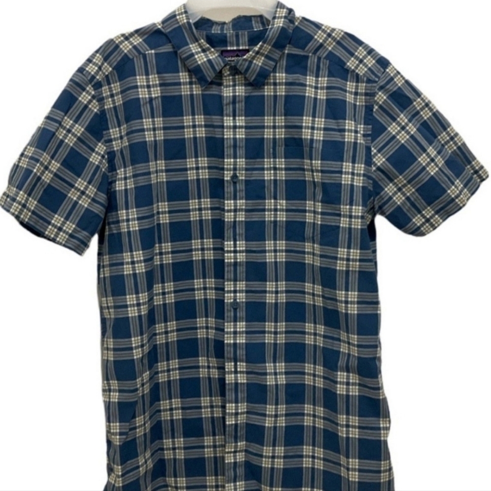 Patagonia Organic Cotton Casual button down shirt size Large